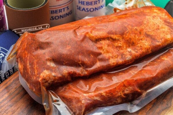 Heberts Specialty Meats Seasoned baby back ribs