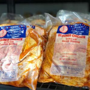 deboned stuffed chicken heberts specialty meats maurice broussard la