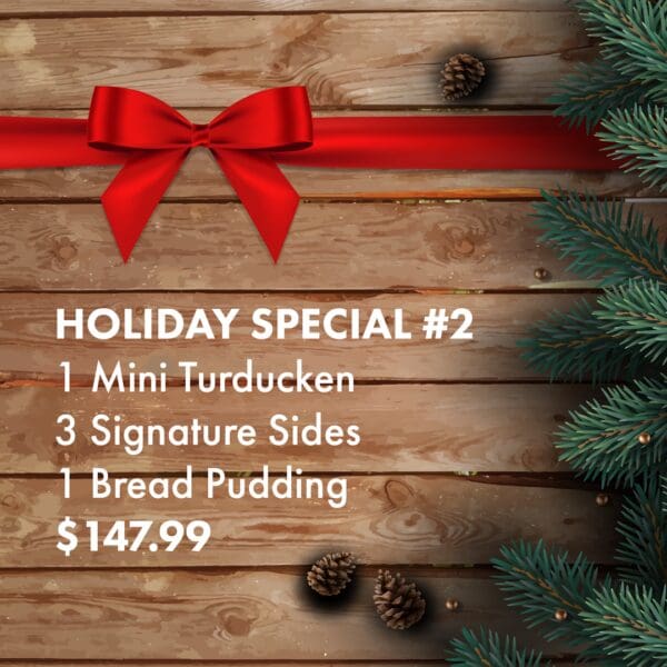 Holiday Special #2-Mini Turducken Special