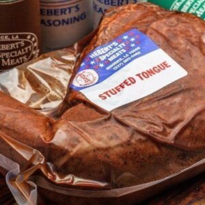 Beef Tongue Stuffed w/ Onions, Bell Pepper & Garlic (ea)