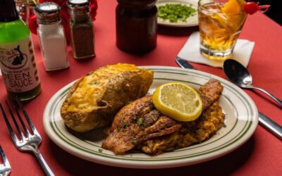 Poor Boy’s Riverside Inn—Cajun Crab Meat Stuffed Redfish